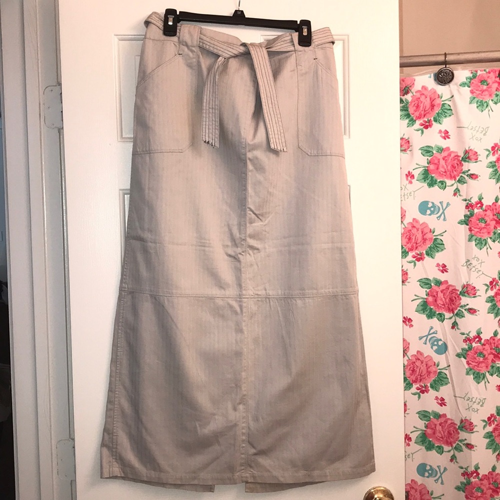 Grey Maternity Skirt